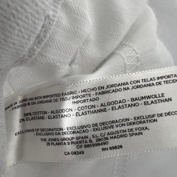 Jones New York White Lexington Shorts - Picture 4 of 7